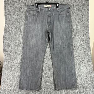 Levis Jeans Mens‎ 42x28 Gray Denim 569 Loose Straight Pockets Streetwear Skater